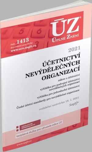 ÚZ 1413 Účetnictví nevýdělečných organizací 2021