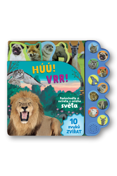 Húú! Mňau! Vrr! Poslechněte si zvířata z celého světa!