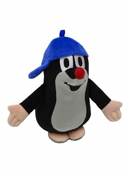 Krtek 16cm kšiltovka modrá