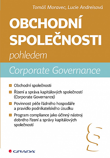 Obchodní společnosti pohledem Corporate Governance