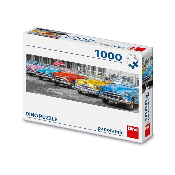 Puzzle Sraz bouráku - panoramatické 1000 dílků