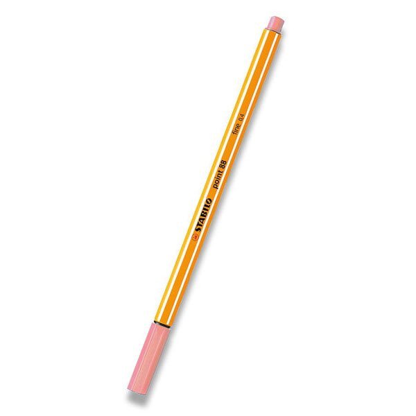 Popisovač STABILO point liner 88 meruňkový