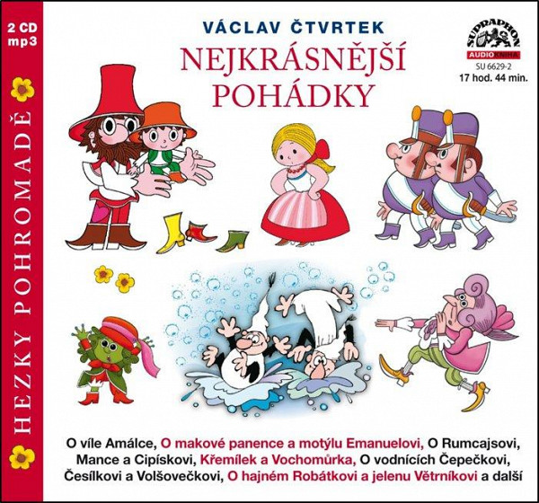 Nejkrásnější pohádky hezky pohromadě - 2 CDmp3