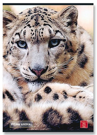 Školní sešit Pigna Animal A4, linkovaný, 40 listů, mix motivů