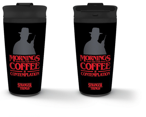 Termohrnek Stranger Things 450 ml, cestovní nerezový
