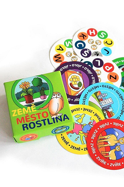 Země, město, rostlina... - společenská hra