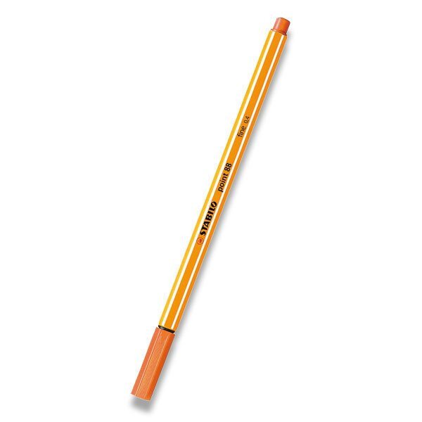 Popisovač STABILO point liner 88 oranžový neonový