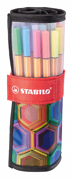 Popisovač STABILO point liner 88 sada 25 ks Rollerset 