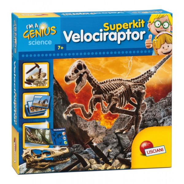 Jsem génius: Velociraptor - Odkryj kostru