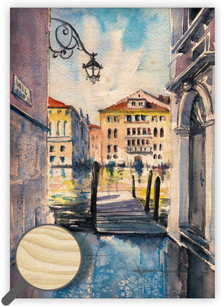 Obraz dřevěný: Aquarelle, 340x485