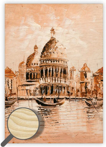 Obraz dřevěný: Venezia II., 340x485