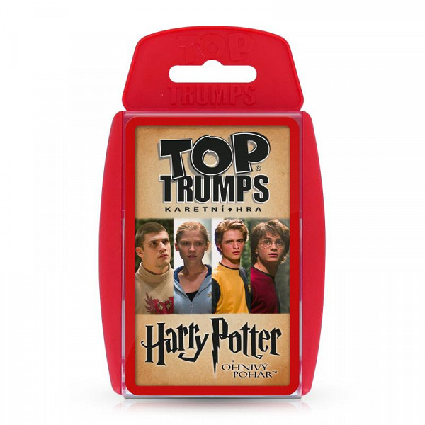 TOP TRUMPS Harry Potter a Ohnivý pohár CZ - karetní hra