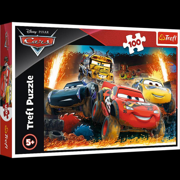 Trefl Puzzle Auta 3 - Extrémní závod / 100 dílků