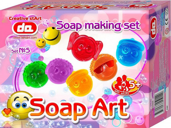 PEXI SOAP ART Výroba mýdel - Smajlící