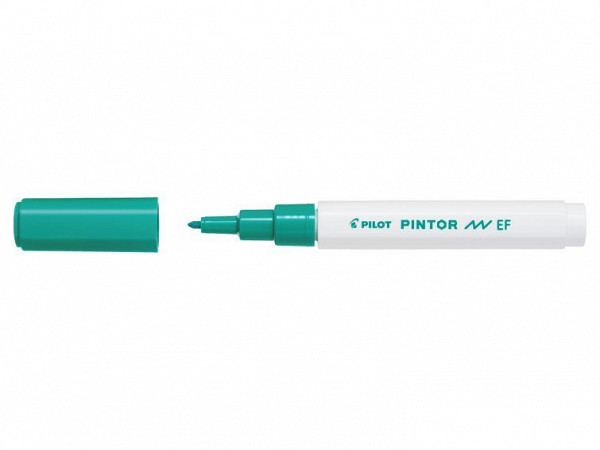 PILOT Pintor Extra Fine akrylový popisovač 0,5-0,7mm - modrý