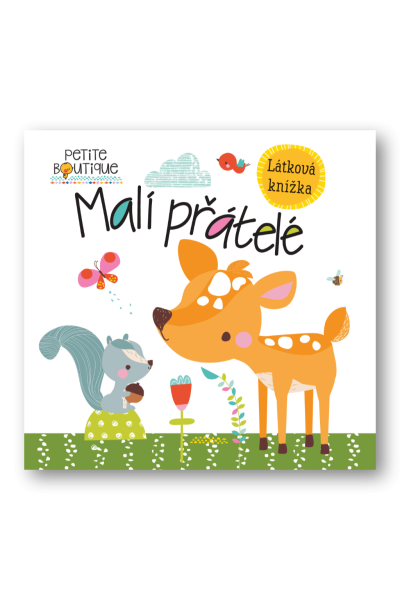 Malí přátelé - látková knížka