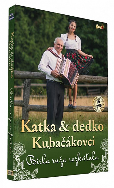 Katka a dedko - Biela ruža - CD + DVD