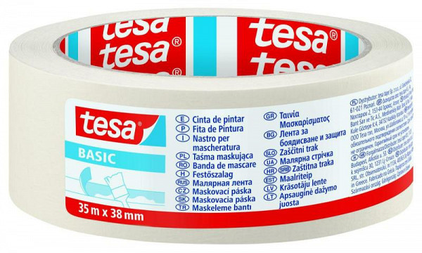 Tesa bílá maskovací páska základní 35m x 38 mm