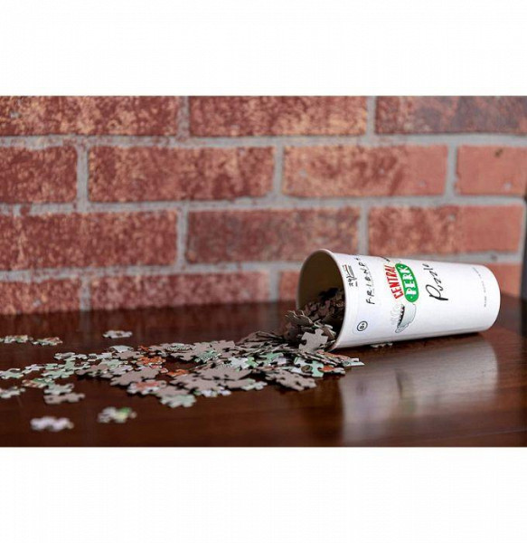 Puzzle Přátelé / 400 dílků v kelímku