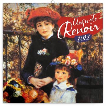 Kalendář 2022 poznámkový: Auguste Renoir, 30 × 30 cm