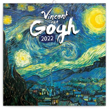 Kalendář 2022 poznámkový: Vincent van Gogh, 30 × 30 cm