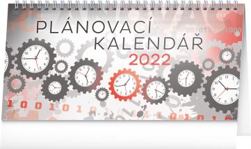 Kalendář 2022 stolní: Plánovací, 25 × 12,5 cm
