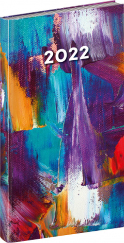 Diář 2022: Cambio Fun - Malba/kapesní, 9 x 15,5 cm