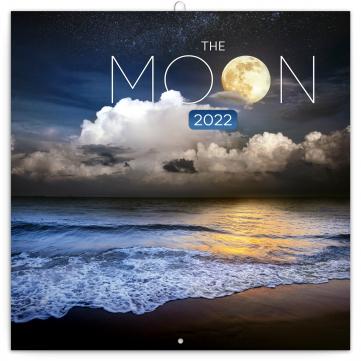 Kalendář 2022 poznámkový: Měsíc, 30 × 30 cm