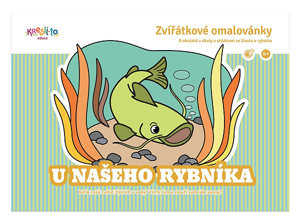 Zvířátkové omalovánky / U našeho rybníka