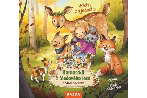 Kamarádi z Medového lesa 3 - Všichni za jednoho - CDm3 (Čte Jitka Molavcová)