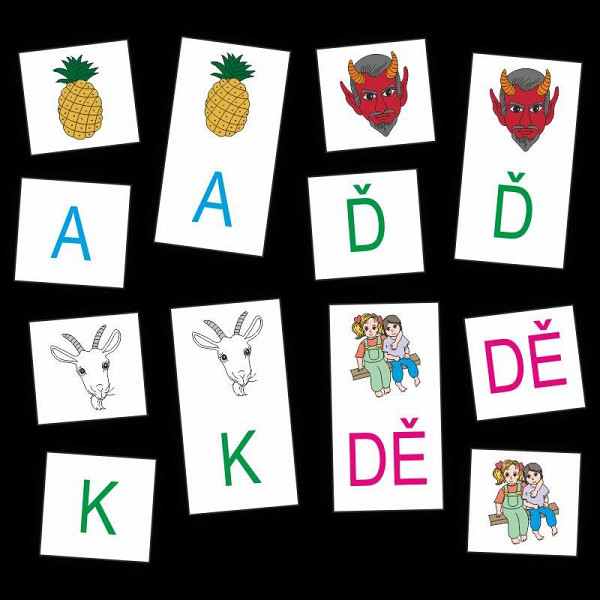 Obrázková abeceda - didaktická pomůcka k výuce abecedy