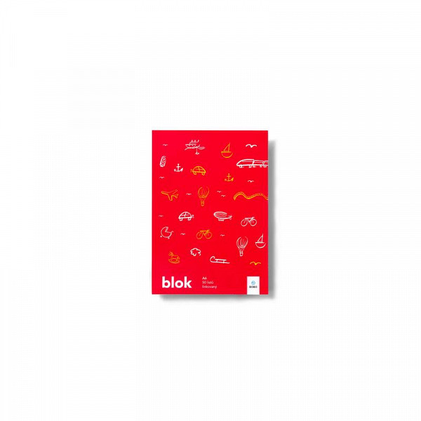 Poznámkový blok SVĚT A6 - linkovaný 50 listů