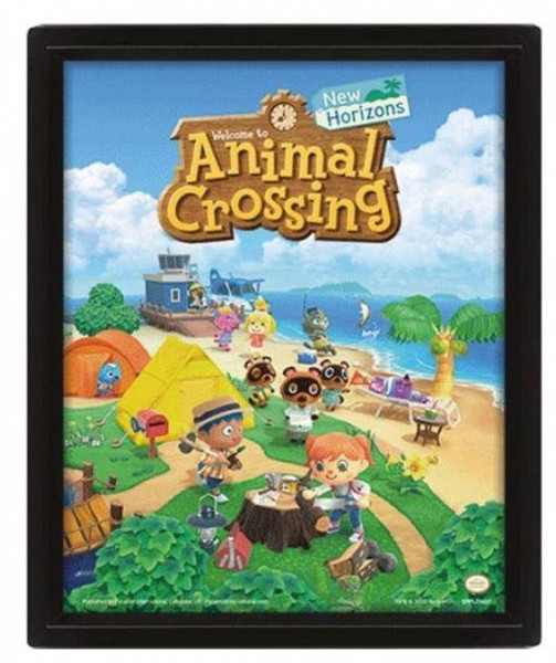 Obraz 3D Animal Crossing