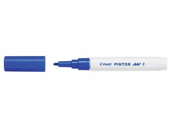 PILOT Pintor Fine akrylový popisovač 0,9-1,5mm - modrý