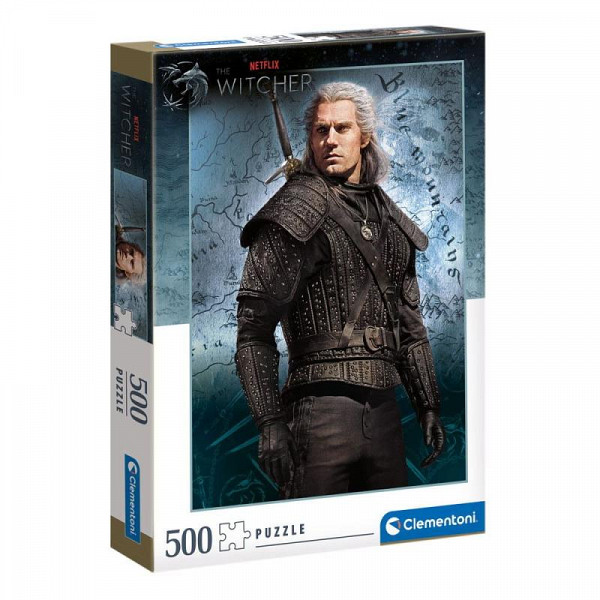 Clementoni Puzzle - The Witcher, 500 dílků