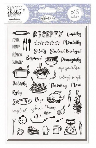 Razítka Stampo Hobby - Moje recepty