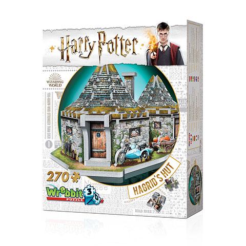 Harry Potter: Puzzle Wrebbit 3D - Hagridova chýše / 270 dílků