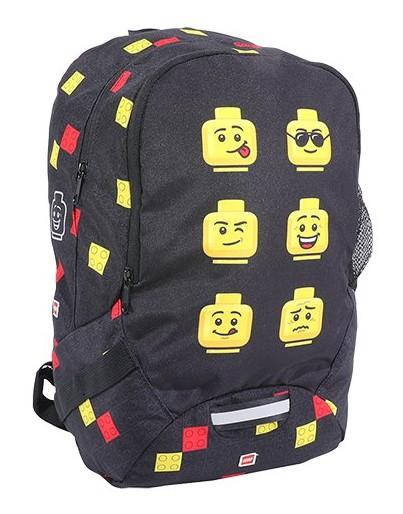 LEGO Faces Black školní batoh