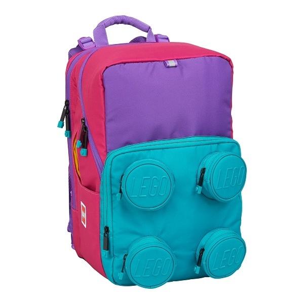 LEGO Pink/Purple Petersen školní batoh