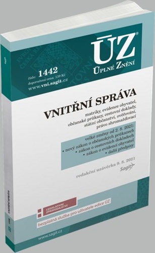 ÚZ č. 1585 - Vnitřní správa