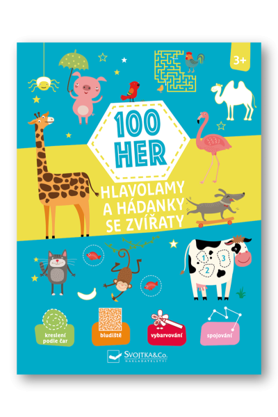 100 her, Hlavolamy a hádanky se zvířaty 3+