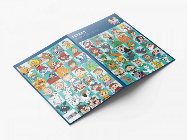 Pexeso - Pohádkové dvojice