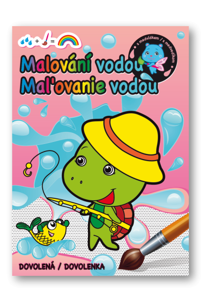 Malování / Maľovanie vodou - Dovolená / Dovolenka