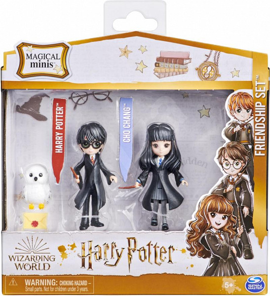 Harry Potter Sada figurek Harry, Cho a Hedvika