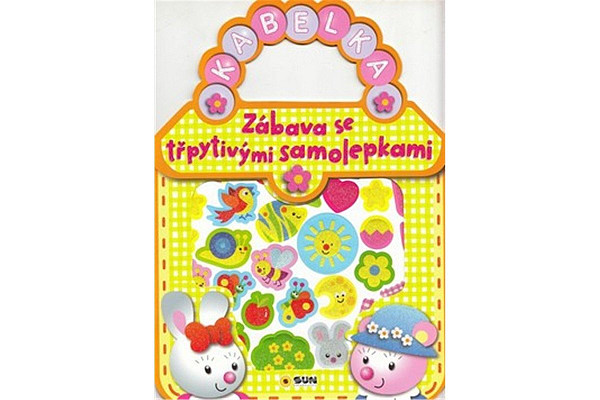 Žlutá kabelka - Zábava se třpytivými samolepkami