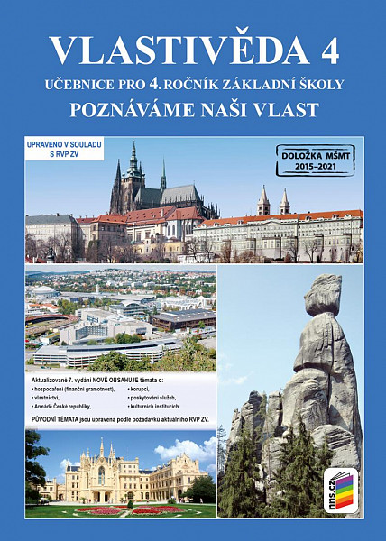 Vlastivěda 4 - Poznáváme naši vlast (barevný pracovní sešit)