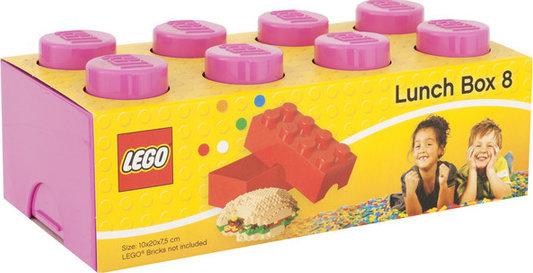 Svačinový box LEGO - růžový