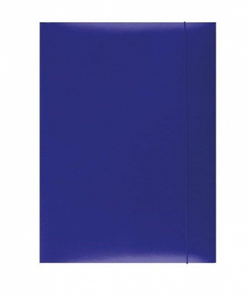 Spisové desky s gumičkou A4 lepenka - modré