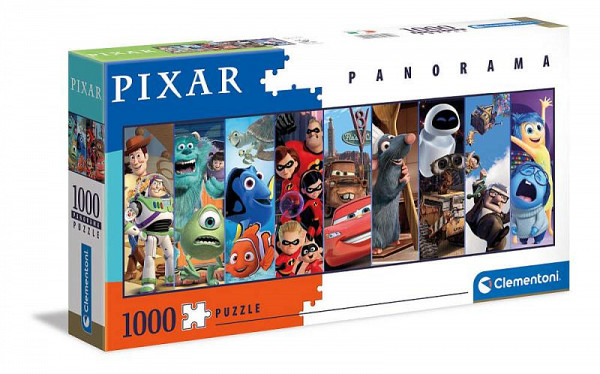 Clementoni Puzzle Panorama - Disney/Pixar 1000 dílků