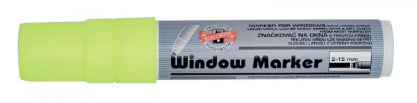 Koh-i-noor znackovač na okna žlutý